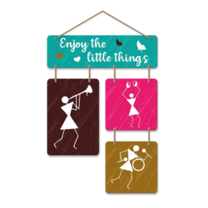 Artvibes Enjoy The Little Things Wall Hanging Wooden Art | Quotes Decor Item | Wall Poster | Office Decor | Inspirational Quotes Wall Art | Mdf Wall Decoration | Unique Gift Items